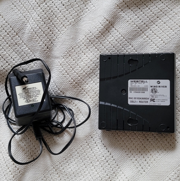 WESTELL 6100 E90-610015-06 DSL Internet Router -AC Power - Picture 7 of 9